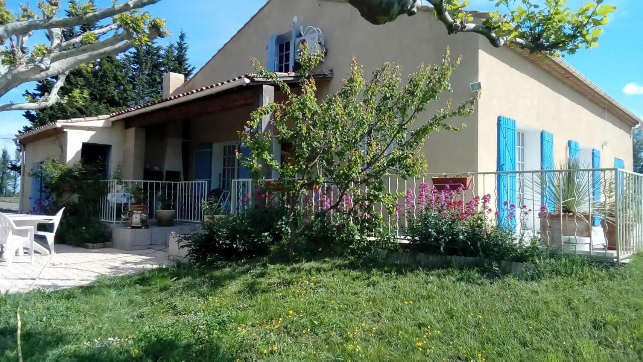 Ferienwohnung Tempines'S Flat Entraigues-sur-la-Sorgue Exterior foto